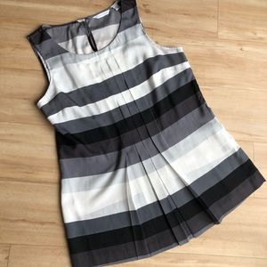 Striped Pleated New York & Company Top